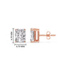 Load image into Gallery viewer, Radiant Diamond Basket Stud Earring