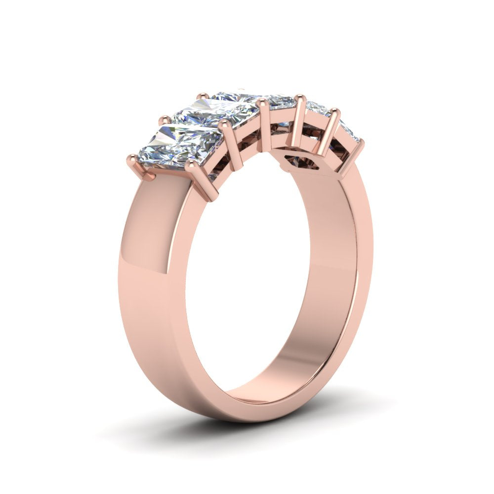 radiant-diamond-five-stone-classic-wedding-band-in-rose-gold-FD8008RABHAND-2CT-NL-RG.jpg