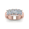 Load image into Gallery viewer, radiant-diamond-five-stone-minimal-band-in-rose-gold-FD8008RABHAND-2CT-NL-RG.jpg