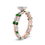 Load image into Gallery viewer, radiant-emerald-floating-marquise-accent-ring-with-eternity-wedding-band-in-rose-gold-FDEWB9398RAGEMGRANGEL2-NL-RG_fa738576-fba3-44b7-b0cc-2c74e1185a7a.jpg?v=1758802249

