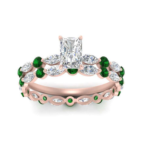 radiant-emerald-floating-marquise-accent-ring-with-eternity-wedding-band-in-rose-gold-FDEWB9398RAGEMGRANGLE5-NL-RG.jpg?v=1758802233