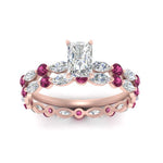 Load image into Gallery viewer, radiant-pink-sapphire-floating-marquise-accent-ring-with-eternity-wedding-band-in-rose-gold-FDEWB9398RAGSADRPIANGLE5-NL-RG_509a7932-6ac2-4f5b-9258-94bb31916953.jpg?v=1758802288
