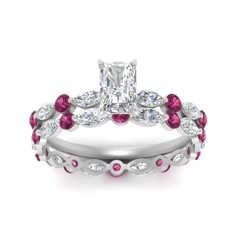 radiant-pink-sapphire-floating-marquise-accent-ring-with-eternity-wedding-band-in-white-gold-FDEWB9398RAGSADRPIANGLE5-NL-WG.jpg?v=1758802302