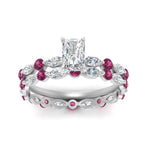 Load image into Gallery viewer, radiant-pink-sapphire-floating-marquise-accent-ring-with-eternity-wedding-band-in-white-gold-FDEWB9398RAGSADRPIANGLE5-NL-WG_5779385b-6d69-4267-88c0-09837943c159.jpg?v=1758802250
