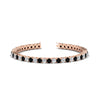 Load image into Gallery viewer, real-diamond-tennis-bracelet-with-black-diamond-9-carat-in-rose-gold-FDBRC8635ROGBLACK-9.00_20CT-NL-RG