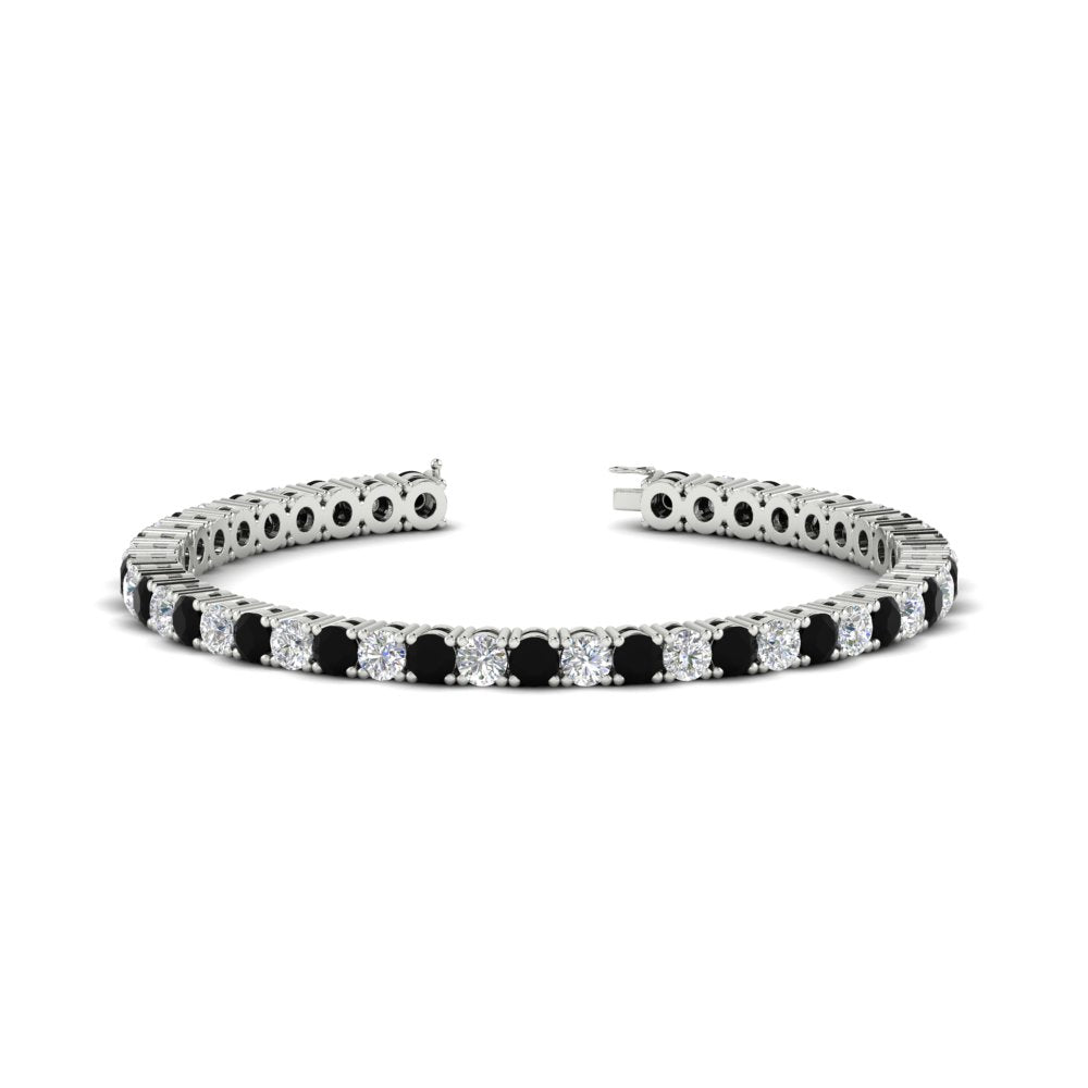 real-diamond-tennis-bracelet-with-black-diamond-9-carat-in-white-gold-FDBRC8635ROGBLACK-9.00_20CT-NL-WG