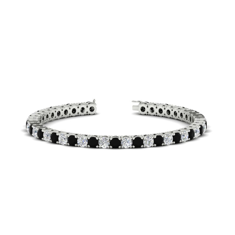 real-diamond-tennis-bracelet-with-black-diamond-9-carat-in-white-gold-FDBRC8635ROGBLACK-9.00_20CT-NL-WG