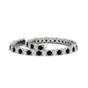 Load image into Gallery viewer, real-diamond-tennis-bracelet-with-black-diamond-9-carat-in-white-gold-FDBRC8635ROGBLACKANGLE4-9.00_20CT-NL-WG