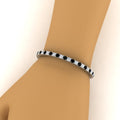 Thumbnail 61 - real-diamond-tennis-bracelet-with-black-diamond-9-carat-in-white-gold-FDBRC8635ROGBLACKHAND-9.00_20CT-NL-WG