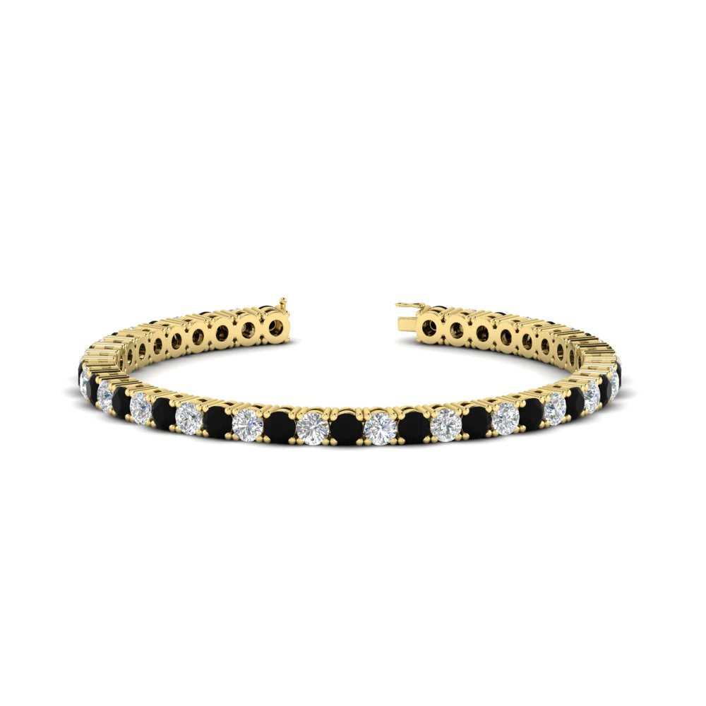 real-diamond-tennis-bracelet-with-black-diamond-9-carat-in-yellow-gold-FDBRC8635ROGBLACK-9.00_20CT-NL-YG