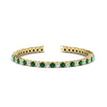 Thumbnail 83 - real-diamond-tennis-bracelet-with-emerald-9-carat-in-yellow-gold-FDBRC8635ROGEMGR-9.00_20CT-NL-YG