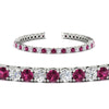 Load image into Gallery viewer, real-diamond-tennis-bracelet-with-pink-sapphire-9-carat-in-white-gold-FDBRC8635ROGSADRPIANGLE2-9.00_20CT-NL-WG
