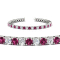 Thumbnail 42 - real-diamond-tennis-bracelet-with-pink-sapphire-9-carat-in-white-gold-FDBRC8635ROGSADRPIANGLE2-9.00_20CT-NL-WG