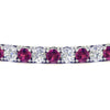 Load image into Gallery viewer, real-diamond-tennis-bracelet-with-pink-sapphire-9-carat-in-white-gold-FDBRC8635ROGSADRPIANGLE5-9.00_20CT-NL-WG