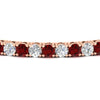 Load image into Gallery viewer, real-diamond-tennis-bracelet-with-ruby-9-carat-in-rose-gold-FDBRC8635ROGRUDRANGLE5-9.00_20CT-NL-RG