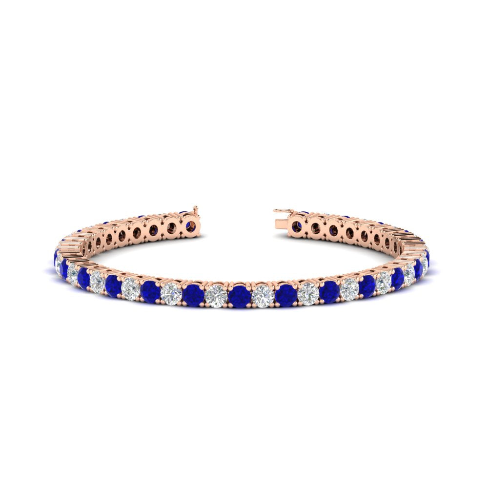 real-diamond-tennis-bracelet-with-sapphire-9-carat-in-rose-gold-FDBRC8635ROGSABL-9.00_20CT-NL-RG