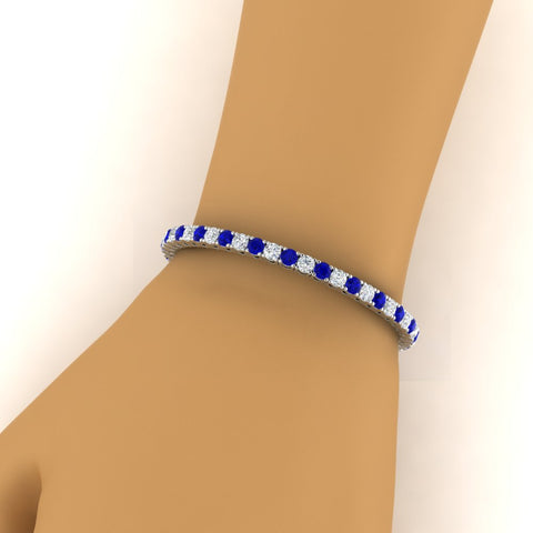 real-diamond-tennis-bracelet-with-sapphire-9-carat-in-white-gold-FDBRC8635ROGSABLHAND-9.00_20CT-NL-WG