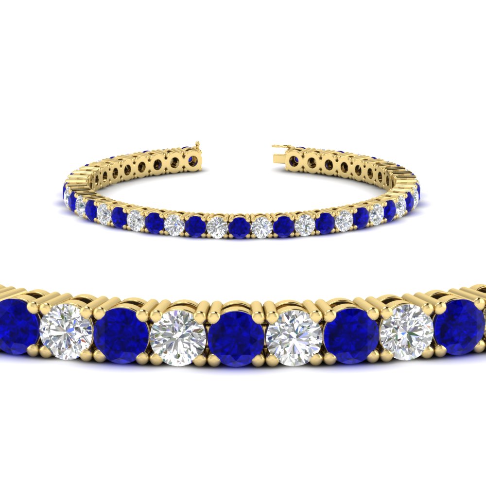 real-diamond-tennis-bracelet-with-sapphire-9-carat-in-yellow-gold-FDBRC8635ROGSABLANGLE2-9.00_20CT-NL-YG
