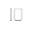 Load image into Gallery viewer, rectangle-diamond-hoop-earring-in-white-gold-FDEAR11488-NL-WG.jpg