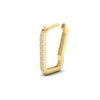 Load image into Gallery viewer, rectangle-diamond-hoop-earring-in-yellow-gold-FDEAR11488-NL-YG.jpg