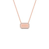 Load image into Gallery viewer, rectangle-shaped-name-necklace-in-FDPD11283-NL-RG