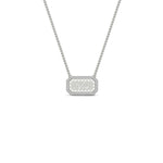 Load image into Gallery viewer, rectangle-shaped-name-necklace-in-FDPD11283-NL-WG
