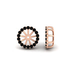 Load image into Gallery viewer, removable-halo-black-diamond-jacket-for-4-carat-studs-in-rose-gold-fd-ear11307gblackangle1-0-75ct-nl-rg.jpg
