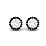 Load image into Gallery viewer, removable-halo-black-diamond-jacket-for-4-carat-studs-in-white-gold-fd-ear11307gblackangle1-0-75ct-nl-wg.jpg
