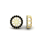 Load image into Gallery viewer, removable-halo-black-diamond-jacket-for-4-carat-studs-in-yellow-gold-fd-ear11307gblackangle1-0-75ct-nl-yg.jpg
