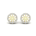 Load image into Gallery viewer, removable-halo-diamond-jacket-for-4-carat-studs-in-yellow-gold-fd-ear11307angle1-0-75ct-nl-yg.jpg
