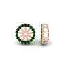 Load image into Gallery viewer, removable-halo-emerald-jacket-for-4-carat-studs-in-rose-gold-fd-ear11307gemgrangle1-0-75ct-nl-rg.jpg