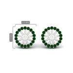 Load image into Gallery viewer, removable-halo-emerald-jacket-for-4-carat-studs-in-white-gold-fd-ear11307gemgrangle1-0-75ct-nl-wg.jpg
