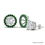 Load image into Gallery viewer, removable-halo-emerald-jacket-for-4-carat-studs-in-white-gold-fd-ear11307gemgrangle1-0-75ct-nl-wg.jpg
