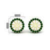 Load image into Gallery viewer, removable-halo-emerald-jacket-for-4-carat-studs-in-yellow-gold-fd-ear11307gemgrangle1-0-75ct-nl-yg.jpg