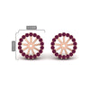 Load image into Gallery viewer, removable-halo-pink-sapphire-jacket-for-4-carat-studs-in-rose-gold-fd-ear11307gsadrpiangle1-0-75ct-nl-rg.jpg