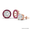 Load image into Gallery viewer, removable-halo-pink-sapphire-jacket-for-4-carat-studs-in-rose-gold-fd-ear11307gsadrpiangle1-0-75ct-nl-rg.jpg