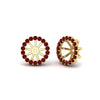 Load image into Gallery viewer, removable-halo-ruby-jacket-for-4-carat-studs-in-yellow-gold-fd-ear11307grudrangle1-0-75ct-nl-yg.jpg