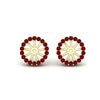 Load image into Gallery viewer, removable-halo-ruby-jacket-for-4-carat-studs-in-yellow-gold-fd-ear11307grudrangle1-0-75ct-nl-yg.jpg