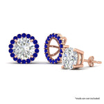 Load image into Gallery viewer, removable-halo-sapphire-jacket-for-4-carat-studs-in-rose-gold-fd-ear11307gsablangle1-0-75ct-nl-rg.jpg
