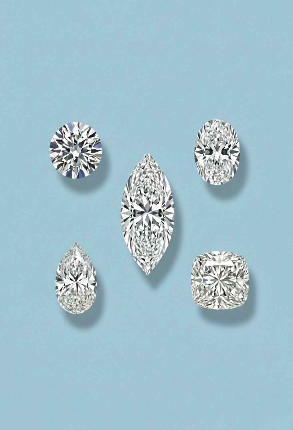 Marquise Diamond Size Comparison by Shape