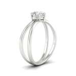 Load image into Gallery viewer, reverse-split-shank-pear-diamond-ring-for-her-in-white-gold-fdenr1008perangle2-nl-wg