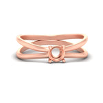 Load image into Gallery viewer, reverse-split-shank-semi-mount-ring-in-rose-gold-fdenr1008smrsleep-nl-rg