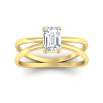 Load image into Gallery viewer, reverse-split-shank-solitaire-ring-in-yellow-gold-fd1008emangle5-nl-yg