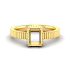 Load image into Gallery viewer, ribbed-band-diamond-solitaire-semi-mount-ring-in-yellow-gold-fdenr11663smemsleep-nl-yg