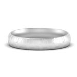 Load image into Gallery viewer, 5 Mm Lightweight Rock Texture Mens Wedding Band
