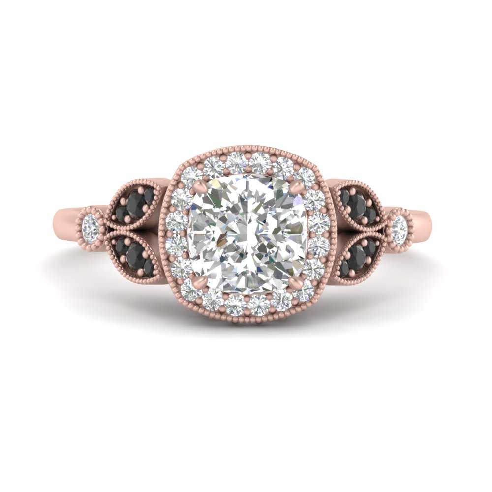 rollover-halo-cushion-nature-inspired-black-diamond-engagement-ring-in-FD10044CURGBLACKANGLE3-NL-RG