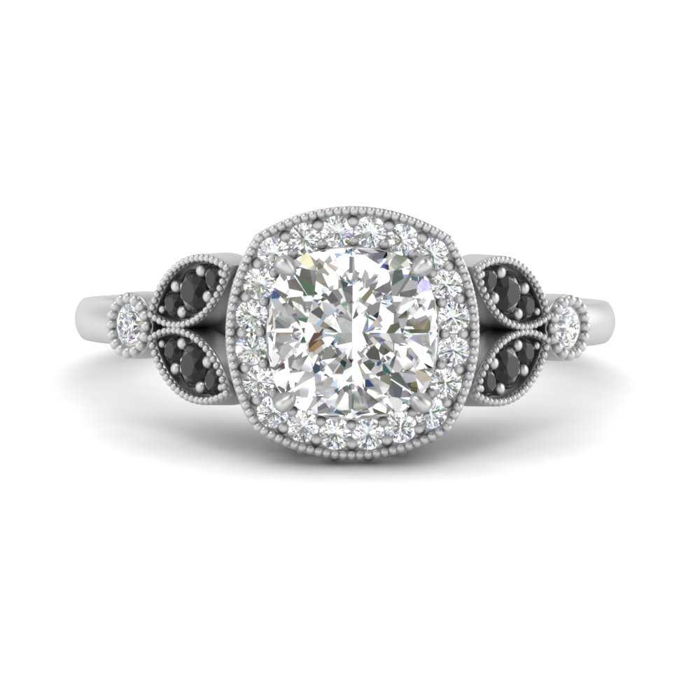 rollover-halo-cushion-nature-inspired-black-diamond-engagement-ring-in-FD10044CURGBLACKANGLE3-NL-WG