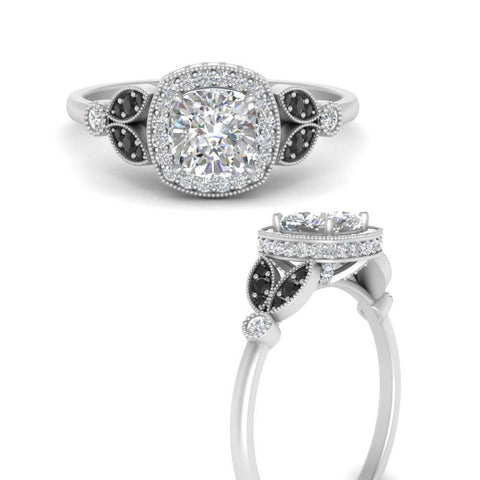 rollover-halo-cushion-nature-inspired-black-diamond-engagement-ring-in-FD10044CURGBLACKANGLE3-NL-WG