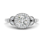 Load image into Gallery viewer, rollover-halo-cushion-nature-inspired-diamond-engagement-ring-in-FD10044CURANGLE3-NL-WG
