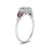 Load image into Gallery viewer, rollover-halo-cushion-nature-inspired-pink-sapphire-engagement-ring-in-FD10044CURGSADRPIANGLE3-NL-WG